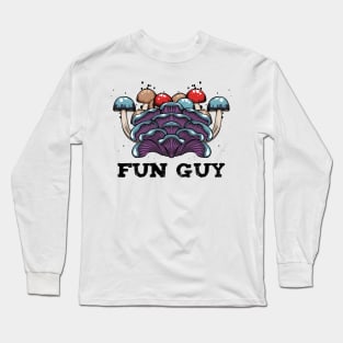 Mushroom Fungal Long Sleeve T-Shirt